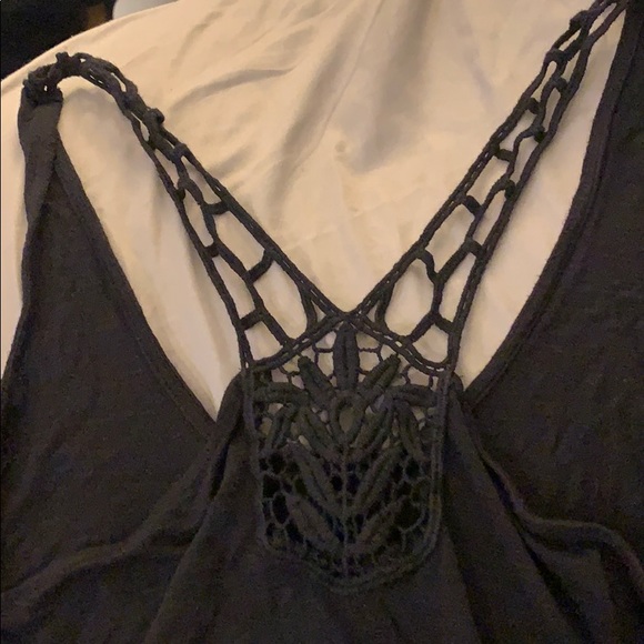 Black Racerback Casual Tank Top - Picture 4 of 4